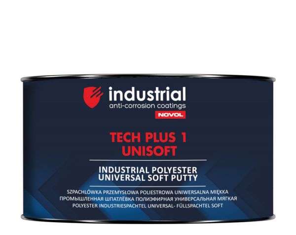 TECH PLUS 1 UNISOFT Промислова шпаклівка поліефірна універсальна м'яка 9 кг