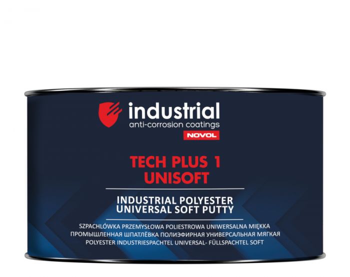TECH PLUS 1 UNISOFT Промислова шпаклівка поліефірна універсальна м'яка 9 кг