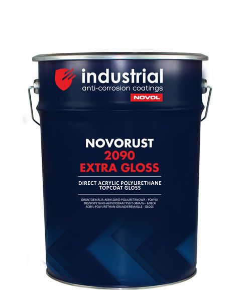NOVORUST 2090 DTM EXTRA GLOSS Акрилово-поліуретанова ґрунт-емаль - глянець 8,5 л