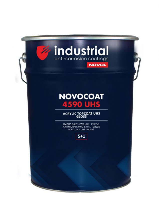NOVOCOAT 4590 UHS Двокомпонентна високоглянцева акрилова емаль 3,5 л