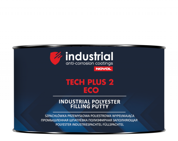 TECH PLUS 2 ECO Промислова шпаклівка поліефірна заповнююча 5,4 кг