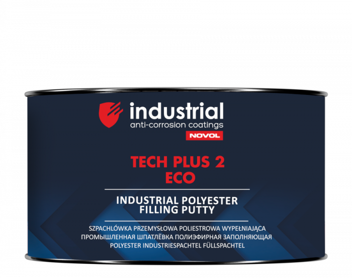 TECH PLUS 2 ECO Промислова шпаклівка поліефірна заповнююча 5,4 кг