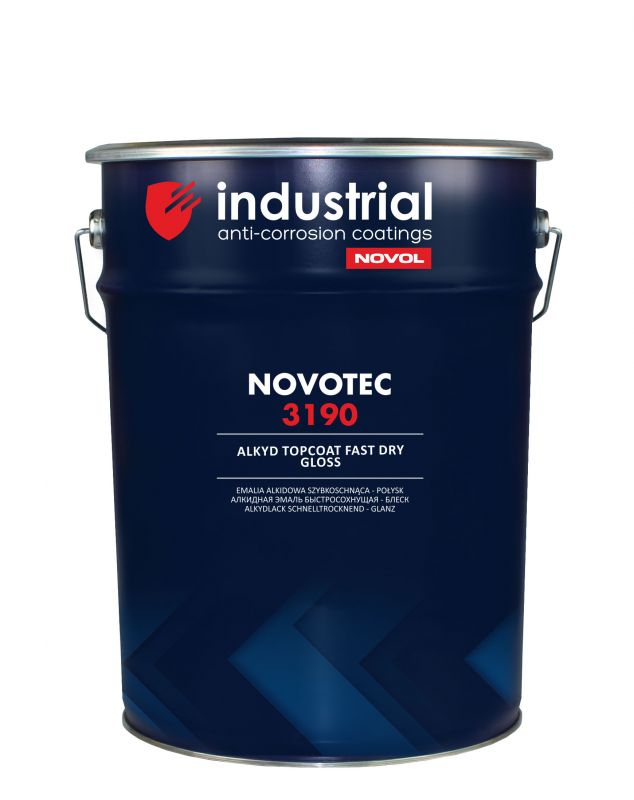 NOVOTEC 3190 Алкідна емаль швидковисихаюча глянець 18 л